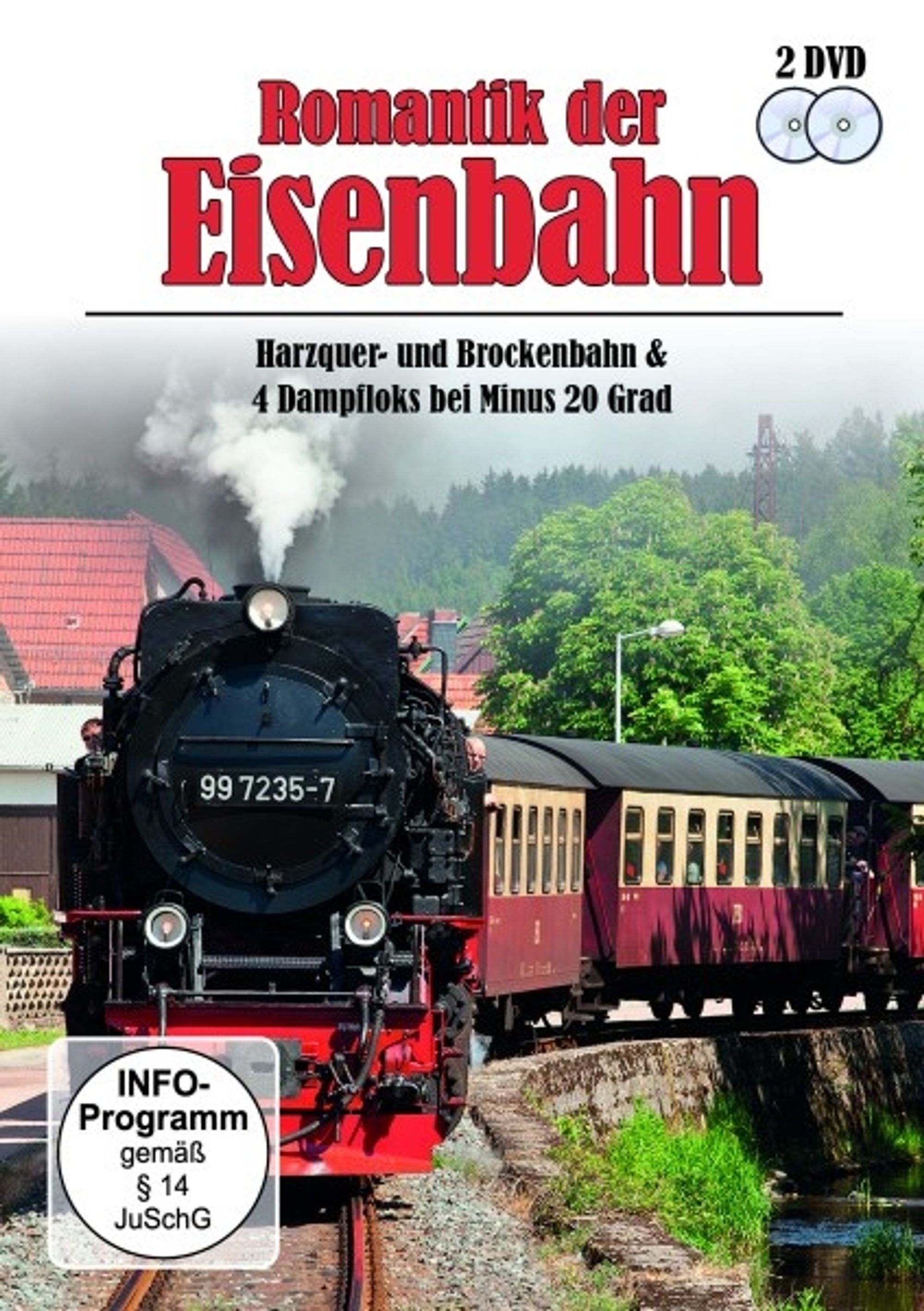 Romantik der Eisenbahn – Harzquer- und Brockenbahn & 4 Dampfloks bei Minus 20 Grad (Bild für) Romantik der Eisenbahn – Harzquer- und Brockenbahn & 4 Dampfloks bei Minus 20 Grad