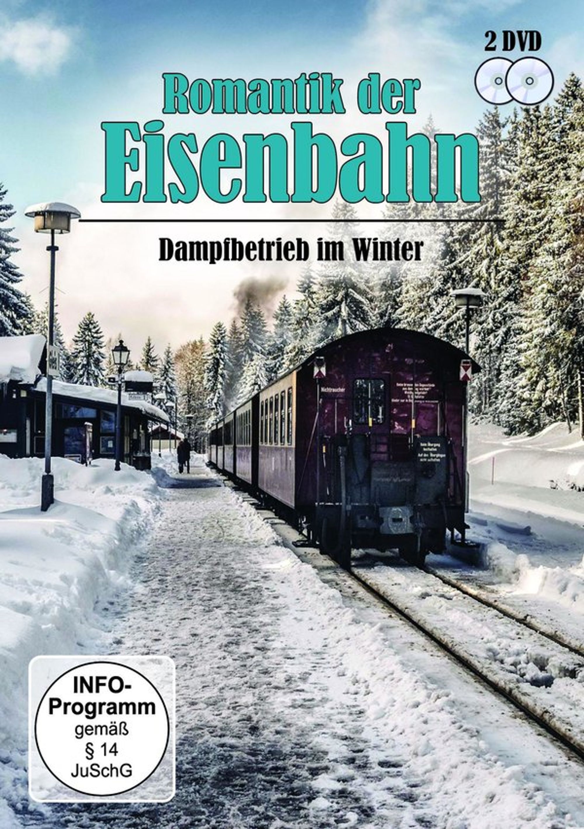 Romantik der Eisenbahn – Dampfbetrieb im Winter (Bild für) Romantik der Eisenbahn – Dampfbetrieb im Winter
