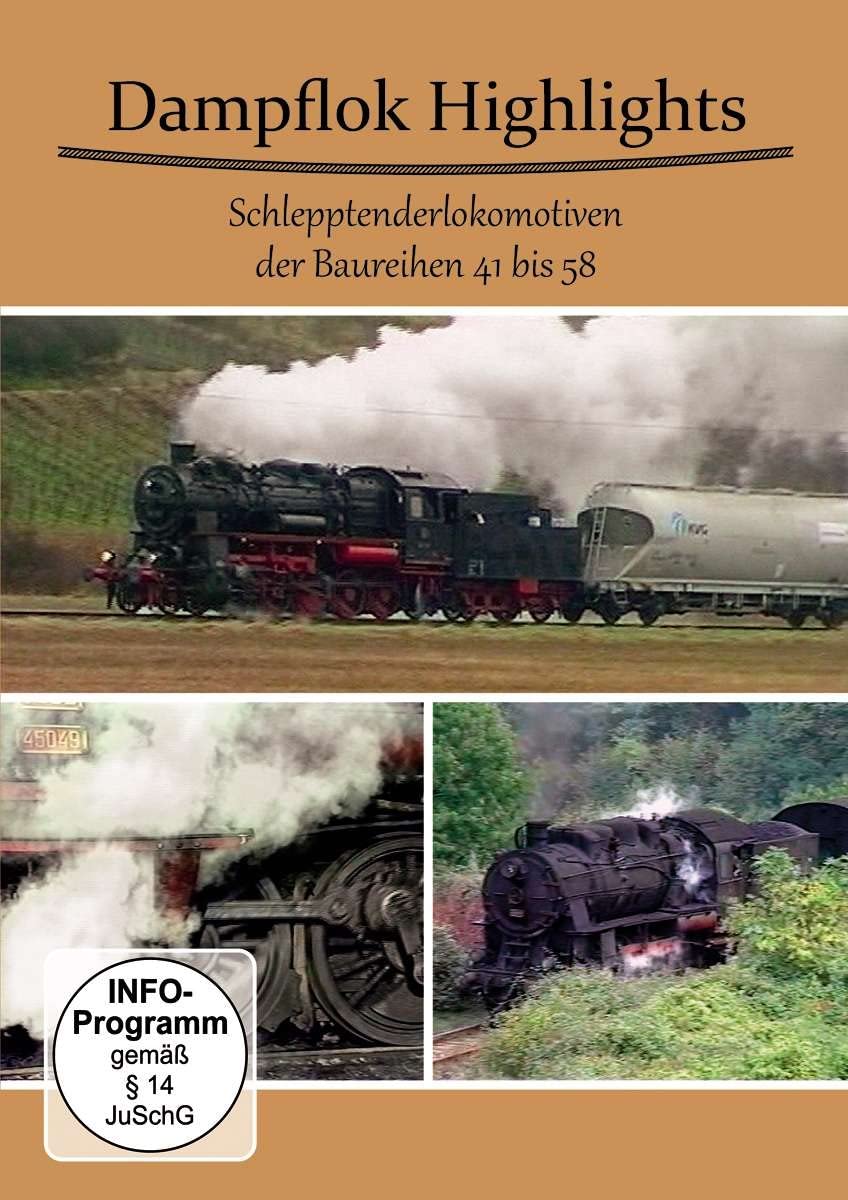 Dampflok Highlights - Schlepptenderlokomotiven der Baureihen 41 – 58 (Modell und Original) (Bild für) Dampflok Highlights - Schlepptenderlokomotiven der Baureihen 41 – 58 (Modell und Original)